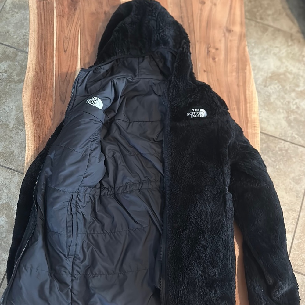Kids XL northface reversible jacket